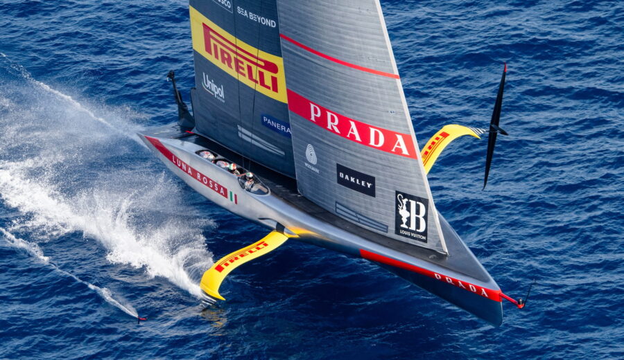 Luna Rossa in preparazione per l'America's Cup 2027