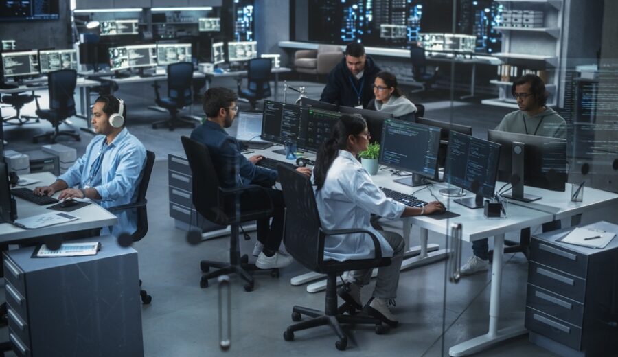 Rappresentazione grafica dei licenziamenti nel settore tecnologico