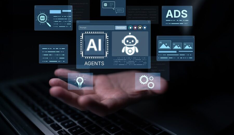 Illustrazione sull'Intelligenza Artificiale a Basso Consumo