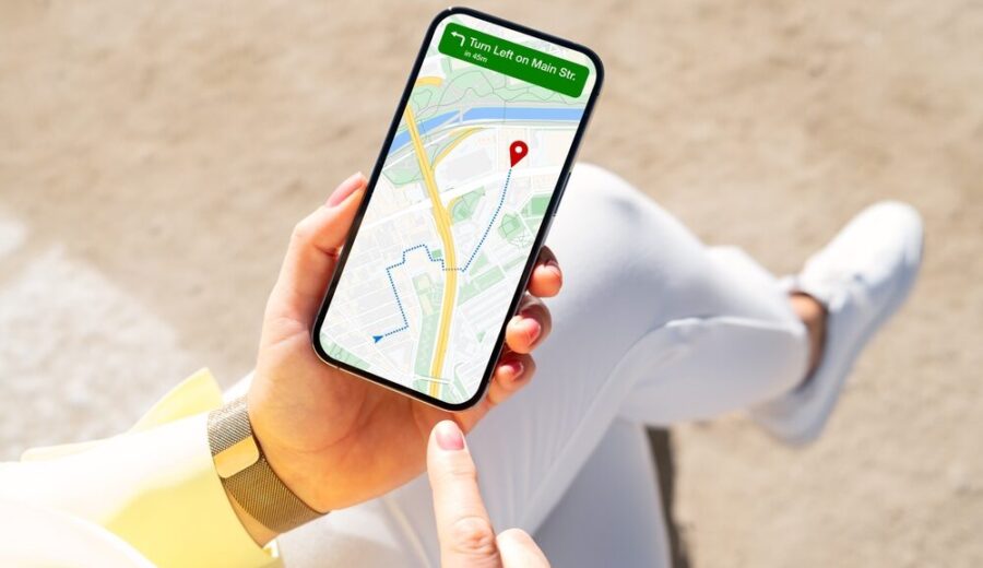 Screenshot di Google Maps con nuove funzionalità