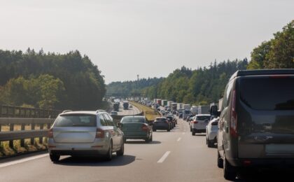 Traffico intenso sulle strade italiane per l'esodo estivo
