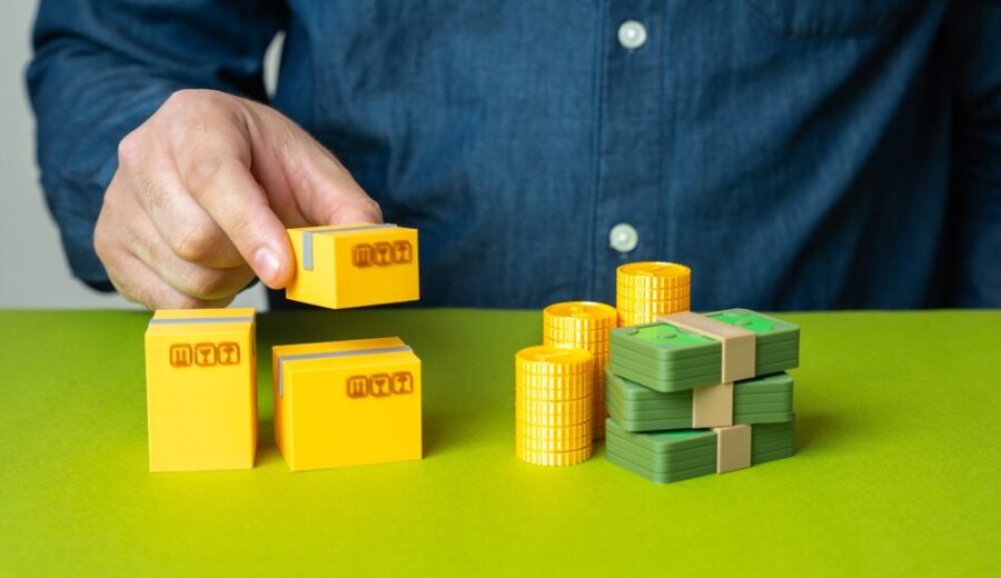 Grafico sull'avanzo commerciale dell'UE