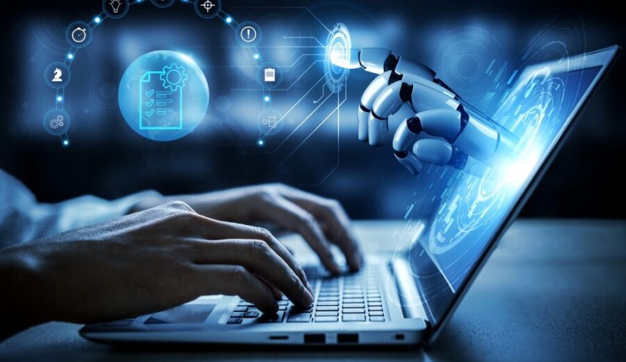 Immagine rappresentativa dell'uso dell'intelligenza artificiale nel lavoro